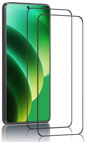 Protector de Pantalla para Xiaomi Redmi Note 14 Pro Plus 5G/Note 14 Pro+ Cristal Templado, 3D Cobertura Completa, Dureza 9H, Sin Burbujas, Sensible al Tacto, Note 14 Pro+ Vidrio Templado, 2 Piezas