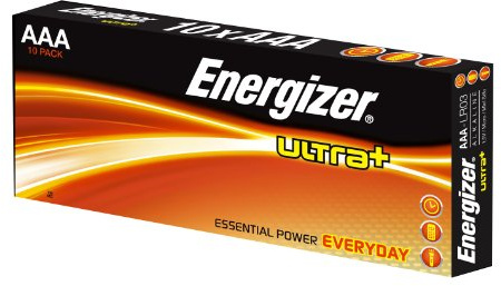 Energizer AAA Ultra Battery (Pack of 10) -A