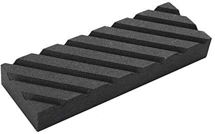 WOCHOLL Flattening Stone with Grooves and Grit Grooves for Re Levelling Any Whet stones, Oil Stones, Waterstones (7.1x2.4x1in)