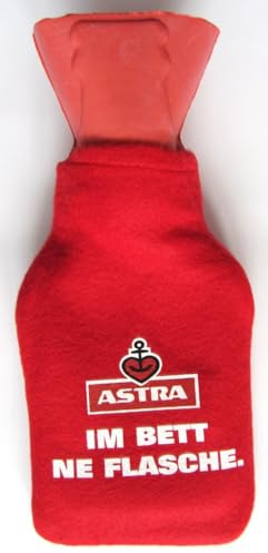 Brauerei A s t r a - Im Bett ne Flasche - Wärmknolle - kleine Wärmflasche