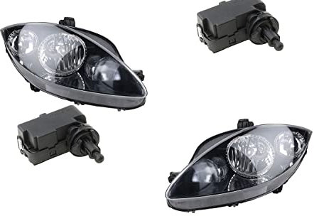 Johns, Scheinwerfer passend für Seat Toledo Altea 5P 04-09 H7 H1 Set Li Re + Stellmotor