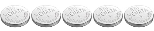 RENATA Lot de 5 Piles Bouton Silver Oxyde 370 / SR920W 0% Mercure