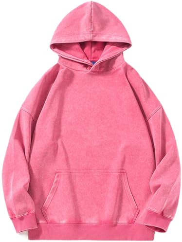 PADOLA Sudaderas Mujer Y2K Oversized Vintage Sudaderas Mujer con Capucha Grande Pullover Causal