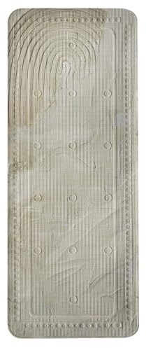 Kleine Wolke Wanneneinlage Art Natur 36 x 92 cm | Mit parktischer Aufhängeöse, maschinenwaschbar