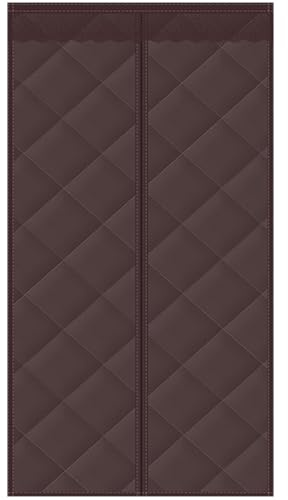 Tenda per Porta Commerciale in Cotone 300 x 225 cm Anti Freddo, Oscuramento, Insonorizzazione Zanzariere Magnetiche per Porte Finestre per Balcone Soggiorno Cantina, D