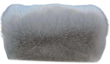 BHFYOB Dicker Handmuff leichter Handwärmer für Damen, Winter, haariger Handwärmer für den Winter, bequem