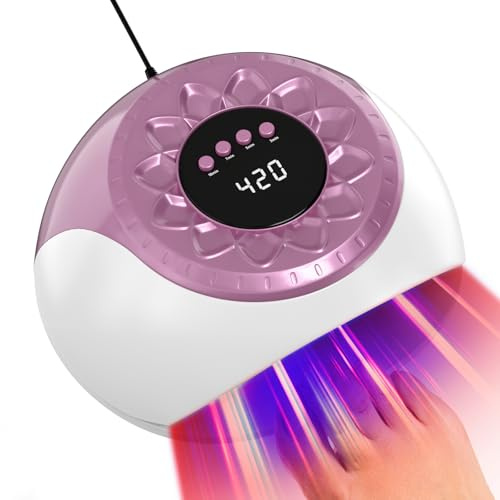 iKeener Dispositivo Laser Hongos Uñas Pies, FDA Aprobado 57pcs Lumière Bleue et Lumière Rouge Laser Uñas Hongos para Uñas de los Pies y de las Manos Gruesas y Descoloridas, 3/5/7/10 Minutos