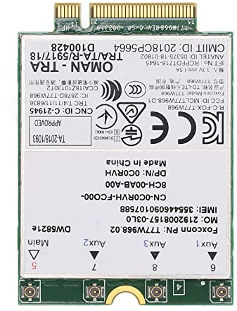 CHICIRIS La Scheda di Rete Wireless Supporta Reti 4G 5G con Posizionamento per PC Mini Body 1 Scheda di Rete Wireless