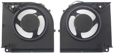 Ventilateur de Refroidissement for processeur et Carte Graphique d'ordinateur Portable, 12 V CC, 0,6 A, 4 Broches, Compatible avec Gigabyte, Aorus, 17X AZF RTX 4090(CPU Fan)