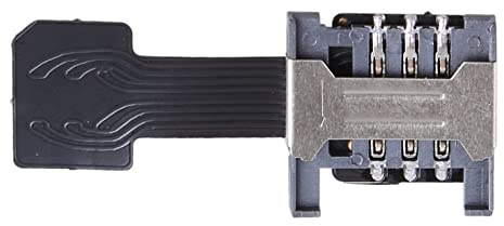 Adaptador SD extensor de teléfono 4G, tarjeta de memoria móvil, adaptador de tarjeta SIM, convertidor para extensor de Android para nano micrófono, adaptador de tarjeta SIM, adaptador de tarjeta SIM