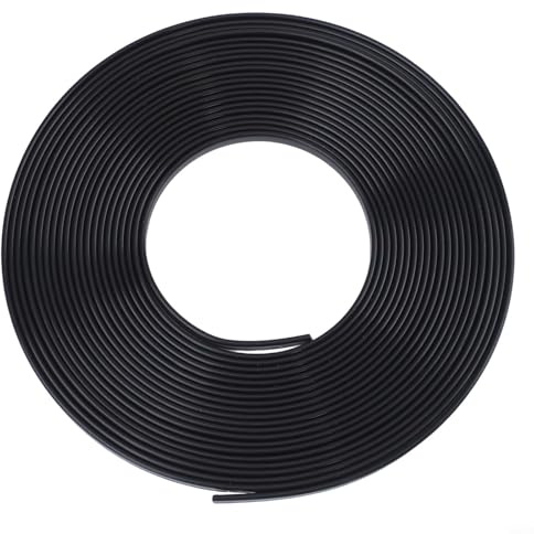 Câble chauffant auto-régulant, 220-240 V, 17 W/m, noyau en cuivre PTC, gaine en polyéthylène, pour protection contre le gel des conduites d'eau, toit et gouttière (10 m)