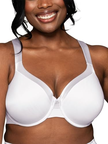 Vanity Fair womens Illumination Full Figure Zoned-in Support (36c-44d) Bra, Underwire - White, 36D US