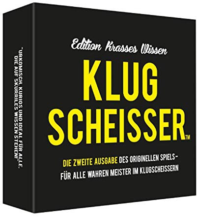 Villeroy & Boch Kylskapspoesi 43011 - Klugscheisser 2 Black Edition – Edition krasses Wissen