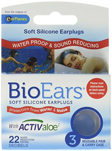 Bio Ears Soft Silicone Earplugs (9 Pairs (3 Packs))