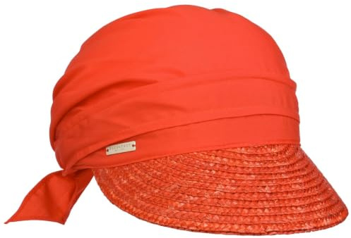 Seeberger Damen Sonnenhut Stroh-/Stoffcap Einfarbig