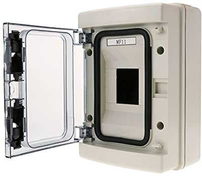 BeMatik - Quadro di distribuzione elettrica di 4 moduli scatola superficie di plastica ABS IP65 SPN HA