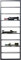 Kare Design Portabottiglie Bistro, Nero/Acciaio, 8 Bottiglie 120X42Cm, Pensile, Rustico, Enoteca, Enogastronomia