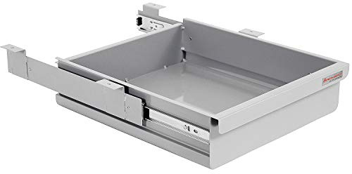 Heavy 16 Ga Cold Rolled Steel Drawer Kit - Powder Painted - 4 High x 14.5 Wide x 17 Length - Gray - by BenchPro.