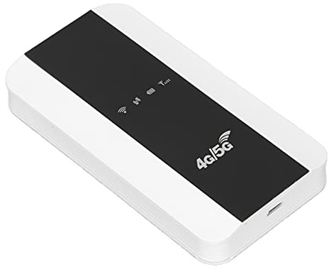 SONK Wi-Fi Bärbar, Mobil Wi-Fi-Hotspot Snabb Nedladdning upp till 150 Mbps, Stöder 4G/5G SIM-Kort, Trådlös Reserouter för Mobil Hotspot (M10-3)