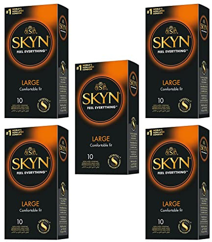 Skyn - 50 Stück Kondome ohne Latex von King Größe – Komfortable Passform