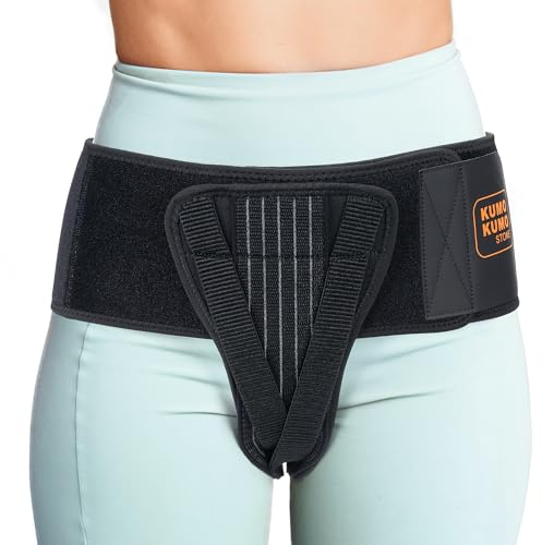 KUMOKUMOstone Cinturón de prolapso pélvico, vendaje de soporte uterino femenino, para prolapso uterino, várices vulvosas, cinturón de reparación posparto