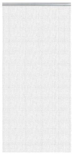 Bulliing Chain Door Fly Screen 100x200 cm Aluminium,Premium Door Fly Chain Screens, Aluminium Chain Curtain Metal Fly Screen Curtain Insect Control for Doorways