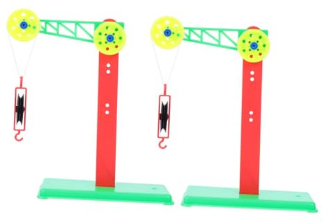 OKUMEYR Pädagogisches Physikspielzeug 2-teiliges Flaschenzug-set Beobachtungsfähigkeiten Und Analytisches Denken Von Kindern