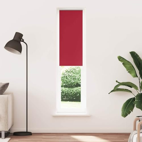 Rollo Verdunkelungsrollo rot 40x230 cm Stoffbreite 35,7 cm Polyester