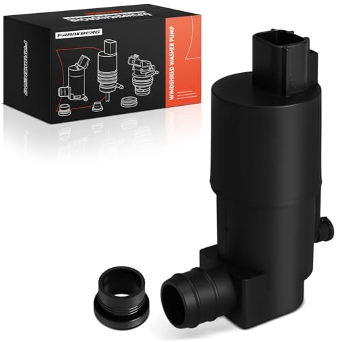 Frankberg Scheibenwaschpumpe Waschwasserpumpe Scheibenreinigung Vorne | Kompatibel mit Yaris P13 Yaris Kasten/Schrägheck P13 Replace# 853300D120,853300D121 2-Polig
