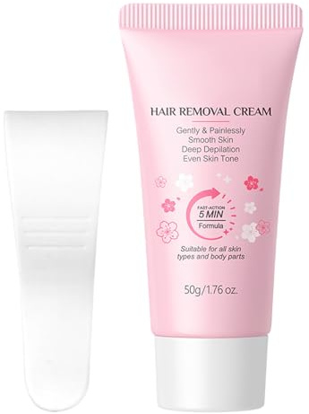 Kids Skin Care Set, Gentle Soothing Leg Butter Depilatory Cream For Face Legs Underarms, Nourishing Hair Removal Cream For Sensitive Skin Post-Wax Care Upper Lip, Non Greasy, Quick & Effective Results