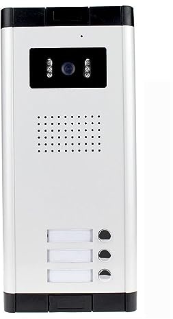 Intercoms Wireless for Home 700TVL Waterproof Intercom System Video Door Phone Outdoor Camera IR Light Vision with Multi Call Buttons for Apartment/Homes(520C-3)