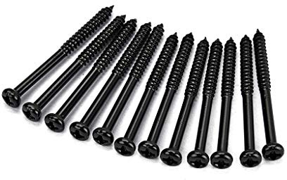 12pcs Bass Tonabnehmer Montageschrauben Praktische Metallinstrumenten Zubehör Repectory Accesories Bässe Pickup Schrauben