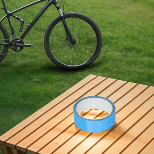 Bande de jante légère de 10 m pour vélos avec compatibilité 21/23/25/27/29/32/35 mm pour une installation sécurisée de pneus sans chambre à air (18 mm)