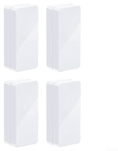 ComfyHarbor Set di 4 pesi magnetici per tende per fissare tende, tovaglie, bandiere e fodere, 5 x 2,5 x 1,25 cm, design compatto in bianco, nero, grigio, per interni ed esterni, decorazione per la