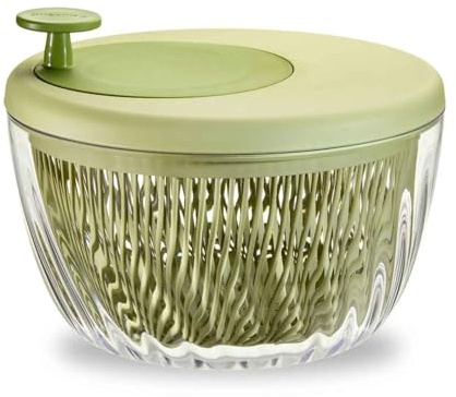 Guzzini Centrifuga Insalata con Coperchio, Verde Avocado