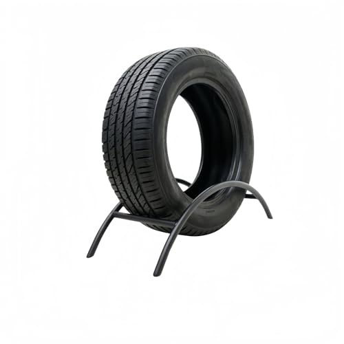 Verstellbarer Reifenständer, Autofelgen-Präsentationsständer, for Den Innen- und Außenbereich Geeignet, Zur Lagerung Von Autoreifen und Felgen(9.8in/25cm)