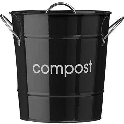 Premier Housewares Compost Bin - Black