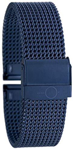 Eichmüller massives BandOh Edelstahl Milanaise Uhren Armband PVD-vergoldet