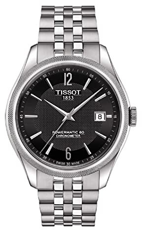 Tissot Herren-Uhren Analog Automatik One Size Edelstahl 87424189