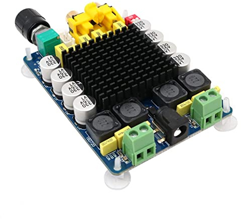 DollaTek TDA7498 2x100W Dual Channel Digital Class D Audio Verstärker Board DC 14-32V 24V Powered Stereo Power Amp Modul