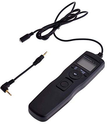 Abuycs Remote Shutter Release Controller Set Time Lapse Intervalometer Timer for Canon EOS 60D 70D 77D 80D 550D 600D 650D 700D 750D 760D 800D 1000D 1100D 1200D 1300D Pentax K-7 K-5 K5II K100D