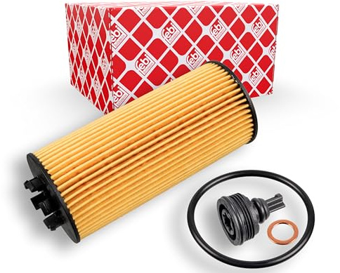 febi bilstein 170546 Ölfilter mit Dichtung und Anbaumaterial, 1 Stück | 170546 passend für 1er F40 2er F40 F45 F44 F46 X1 F48 X2 F39