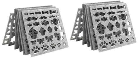 DIYEAH 14piezas Moldes De Fieltro Para Diy Kit De Plantillas De Aplicación Para Manualidades Agujas De Fieltro Para Principiantes y Creaciones Divertidas