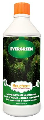 Bauchem Lavapavimenti Evergreen Auto Lucidante Anti Impronta 750 ml