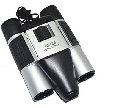 Sensore 10X25 Binocolo Telescopio Fotocamera Digitale per Turismo Foto Video Registrazione