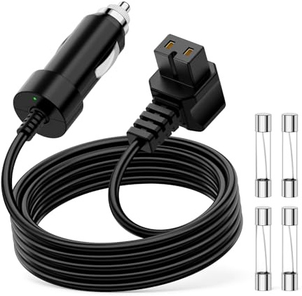 NEW POW 12V 4M mit 4 Sicherung für Kühlbox ICECO, ARB, Setpower, Zigarettenanzünder stecke 12 V Auto Kühlschrank Netzteil Kabel DC cale 12V