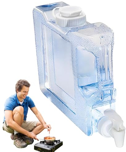 Genérico Excursion Drink Dispenser - Transport Jerry, Leakproof Container, Large Volume | Survival Backpacking Celebrations Itineraries Bivouac Bag Expeditions
