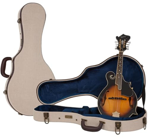 Gator Cases Journeyman Deluxe Holzkoffer für Mandoline | beige | (GW-JM Mandolin)