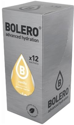 BOLERO BEBIBA INSTANTANEA SABOR VAINILLA DE 12 x 9 gr total 108 gr