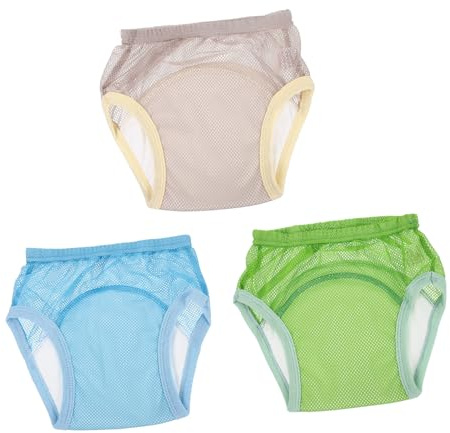 VICASKY 3 piezas Orinal Pantalones de Entrenamiento para Niños Pequeños Transpirable Algodón Ropa Interior Reutilizable Ajuste Cómodo Para Entrenamiento Orinal Niños